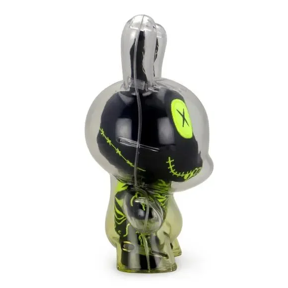 Kidrobot Gashadokuro 8 Plush Guts Dunny Art Figure - Black Edition